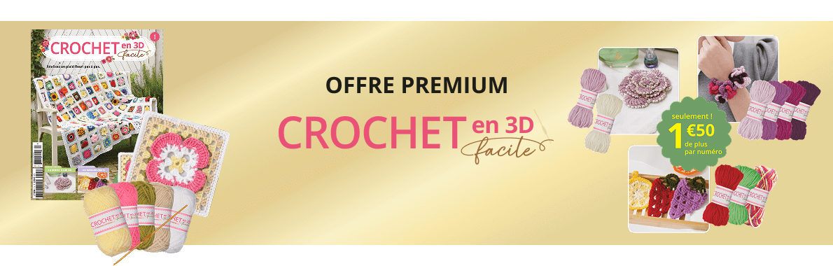 Crochet 3D facile