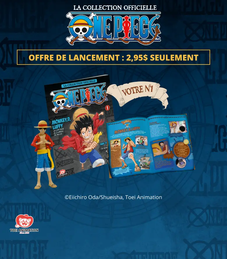 La collection officielle des figurines One Piece