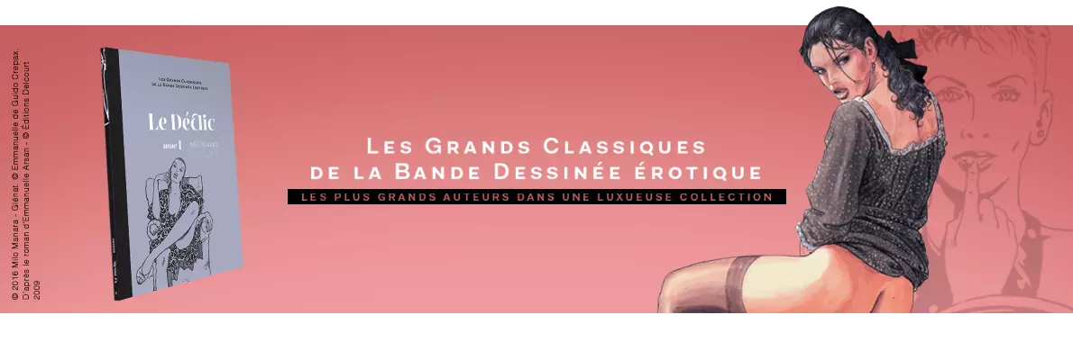 Les grands classiques de la Bande Dessinée érotique