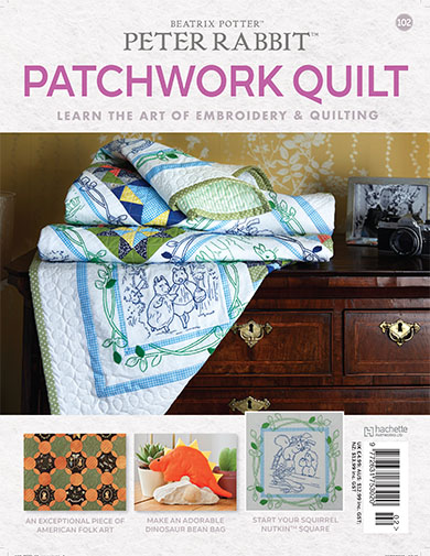 Peter Rabbit Patchwork Quilt Issue 102