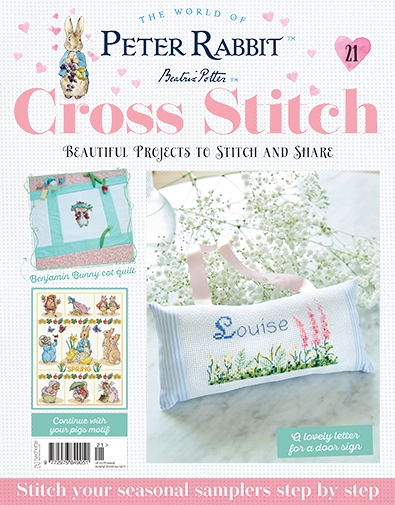 Peter Rabbit Cross Stitch Issue 21
