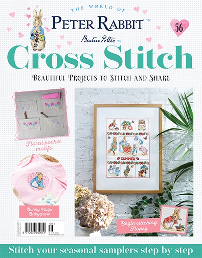 Peter Rabbit Cross Stitch Issue 56