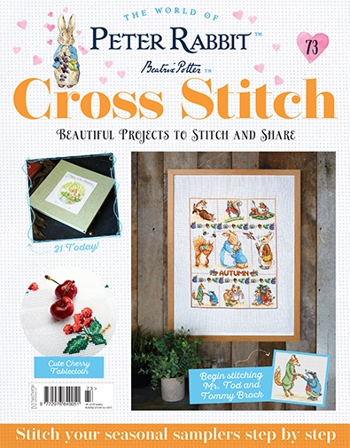 Peter Rabbit Cross Stitch Issue 73