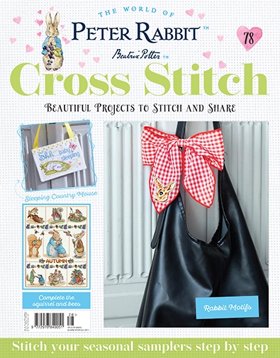 Peter Rabbit Cross Stitch Issue 78