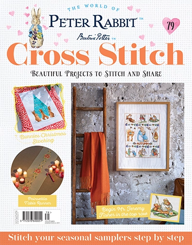 Peter Rabbit Cross Stitch Issue 79