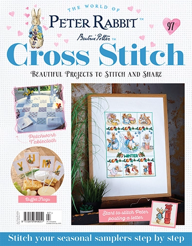 Peter Rabbit Cross Stitch Issue 97