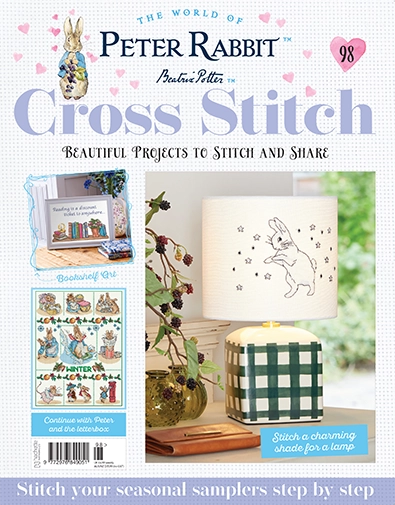 Peter Rabbit Cross Stitch Issue 98