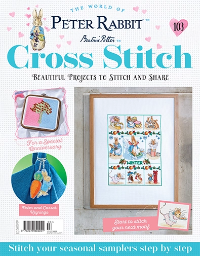 Peter Rabbit Cross Stitch Issue 103