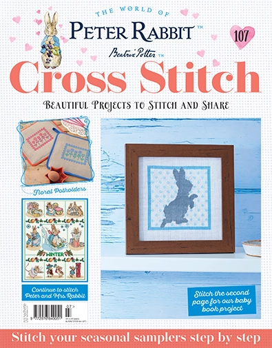 Peter Rabbit Cross Stitch Issue 107