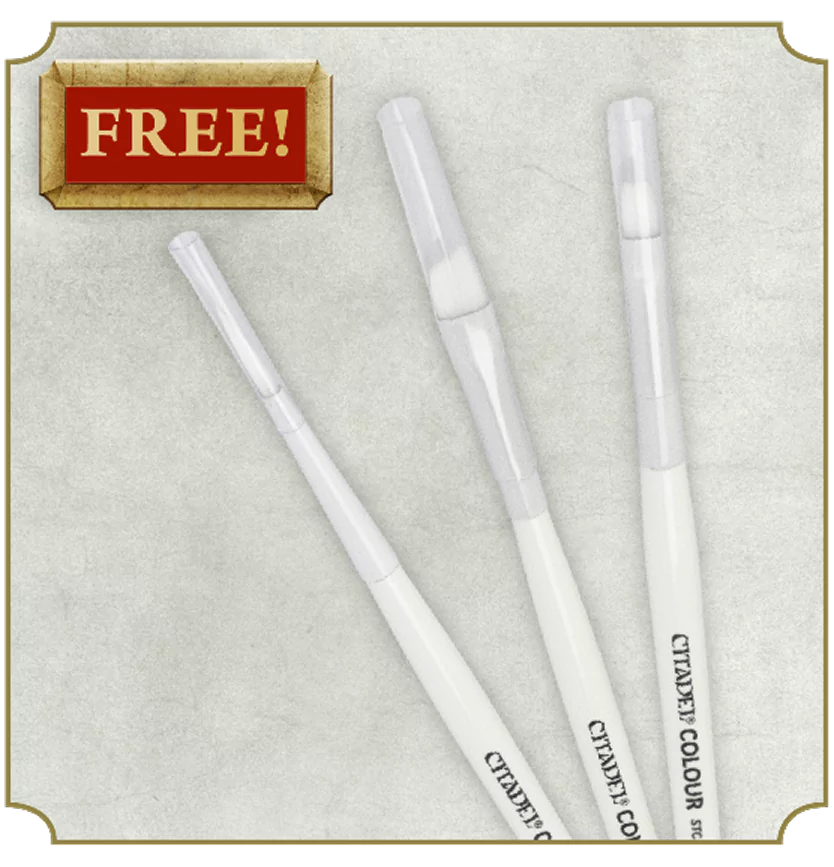 ESSENTIAL CITADEL PAINT BRUSH SET