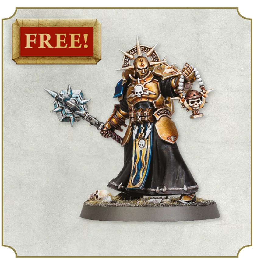 STORMCAST ETERNALS KNIGHT-RELICTOR MINIATURE