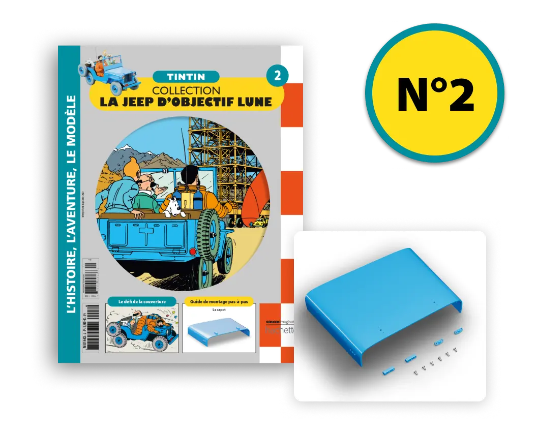 Le N°2 : Le livret + Les pièces de votre maquette