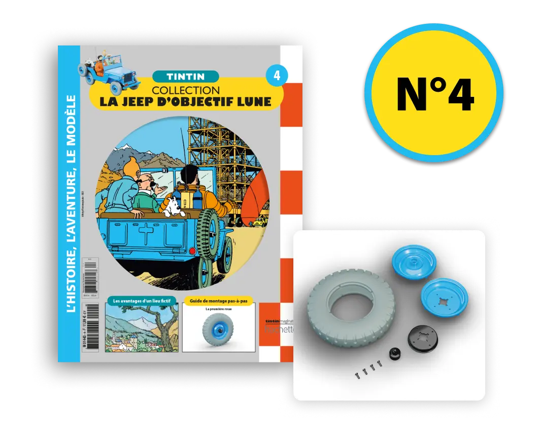 Le N°4 : Le livret + Les pièces de votre maquette