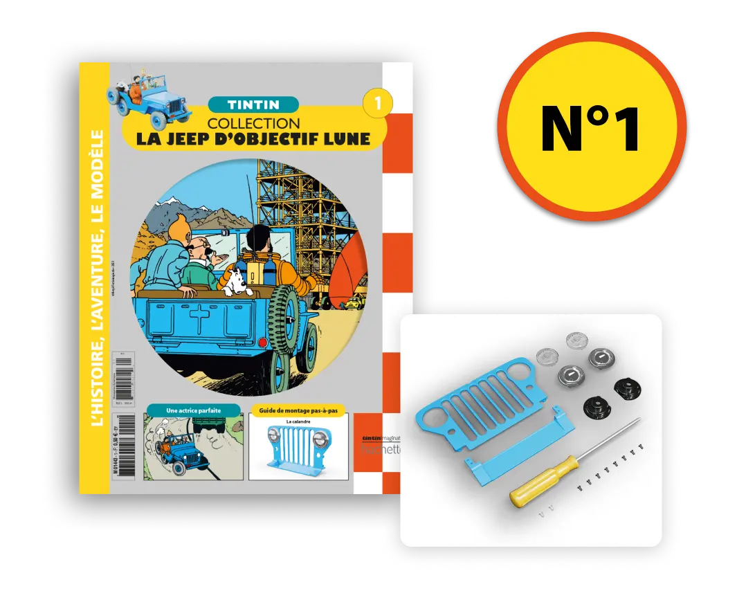 Le N°1 : Le livret + Les premières pièces de la maquette