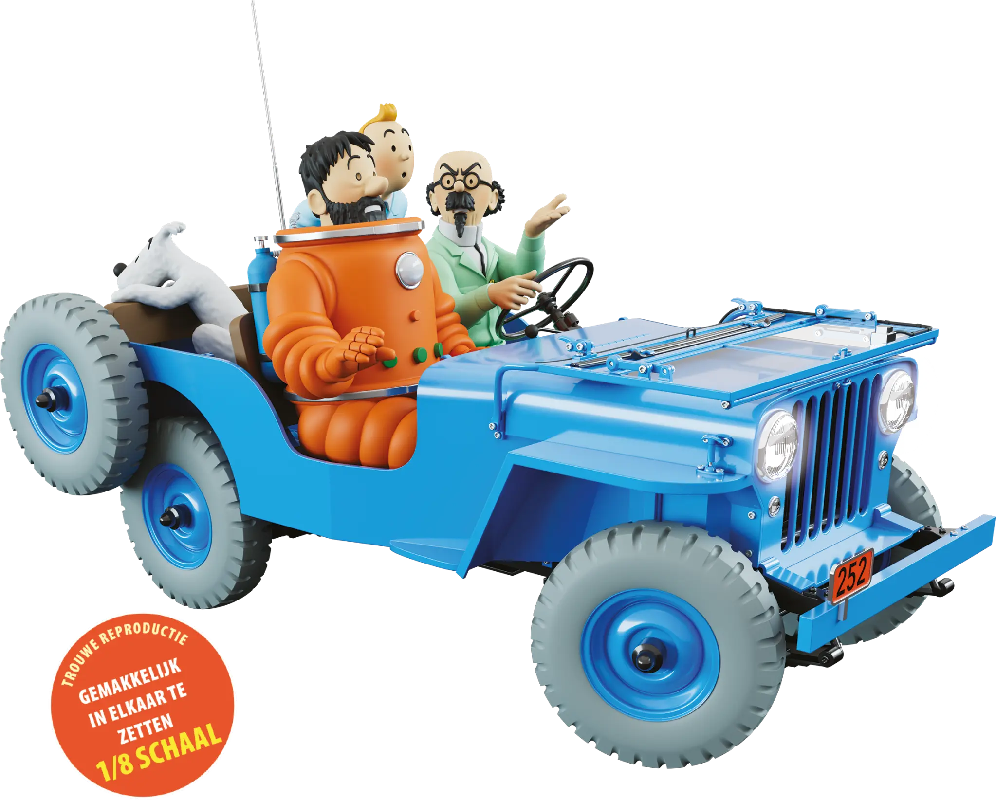 L'emblèmatique Jeep Lunaire de Tintin