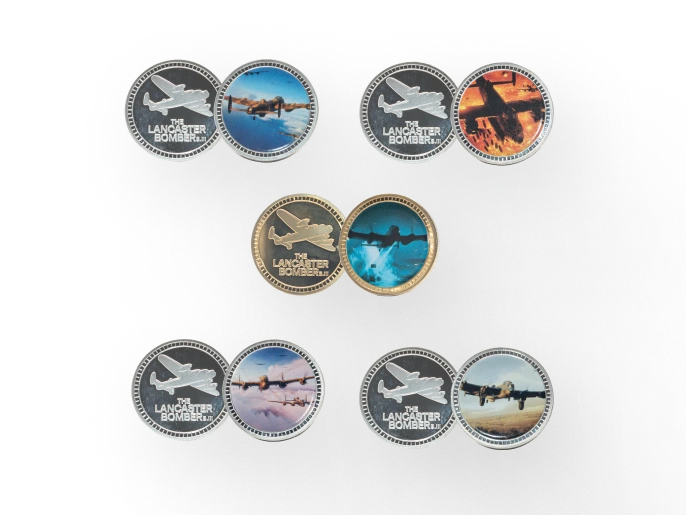 Les médailles or et argent du Lancaster