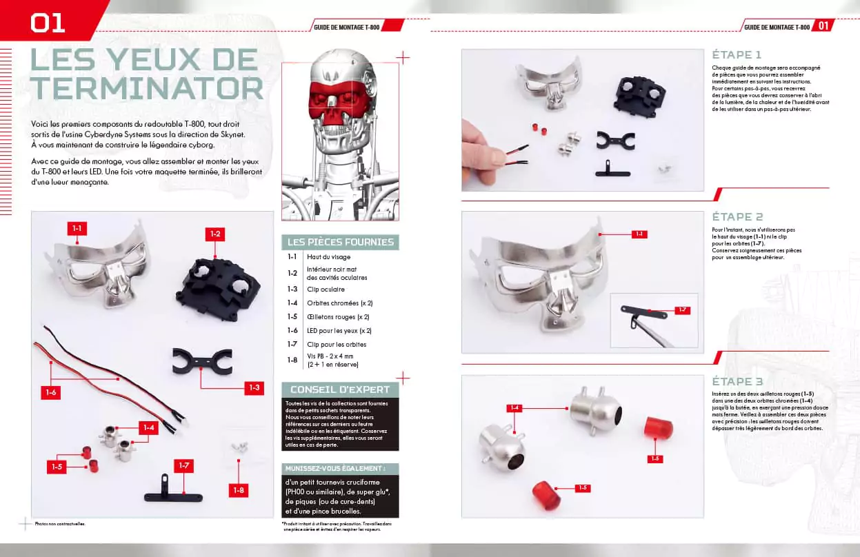 Les instructions disponibles en ligne