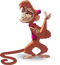 Abu le singe d'Aladdin