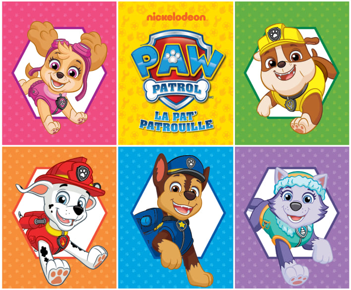 Les héros de la Pat'Patrouille