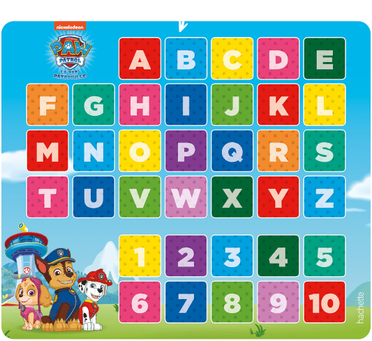 Tableau magnétique abécédaire